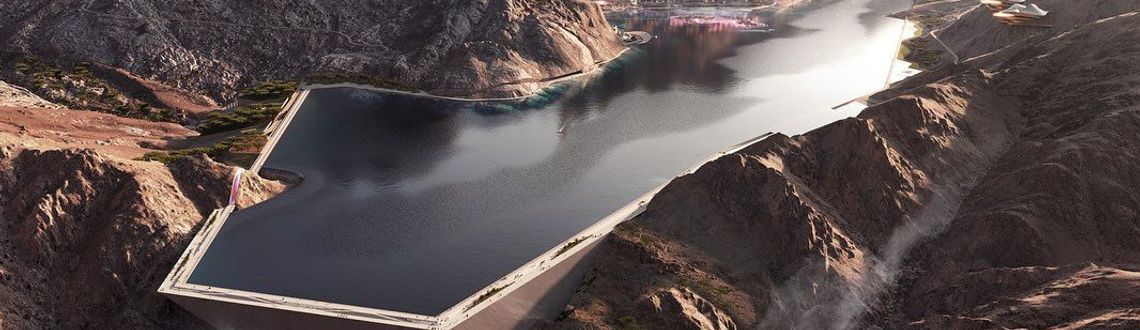 A rendering of Collective Trojena in Saudi Arabia A rendering of Collective Trojena in Saudi Arabia