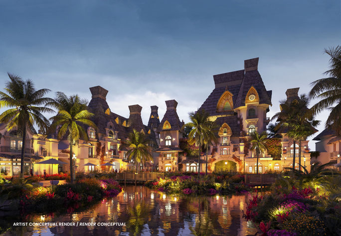 Artist Rendering of BON Plaza at VidantaWorld’s BON Luxury Theme Park. Artist Rendering of BON Plaza at VidantaWorld’s BON Luxury Theme Park.