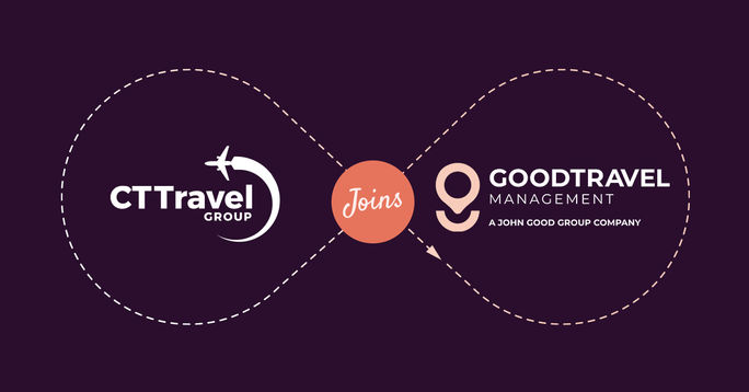 CT Travel Group and Good Travel Management have joined forces. John Good group, CT Travel, Good travel management