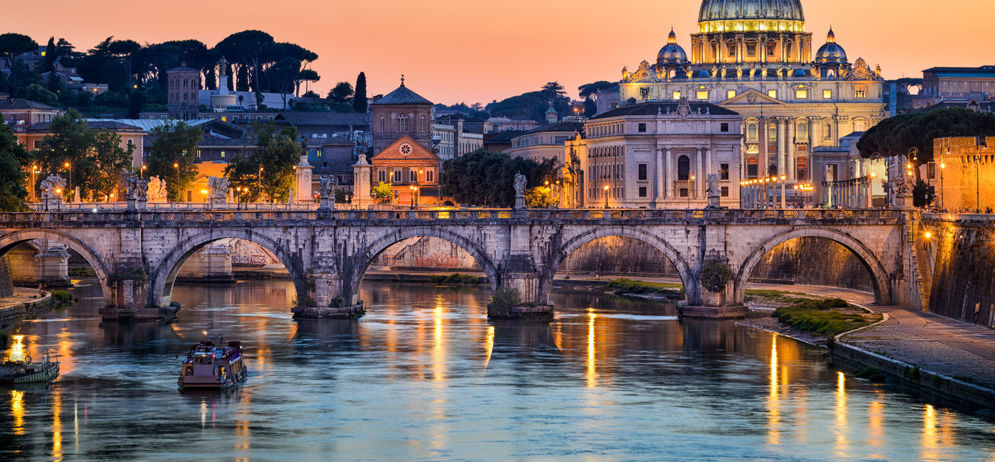Image: View of St. Peter's Basilica in Rome, Italy. (Photo Credit: Mapics/Adobe)