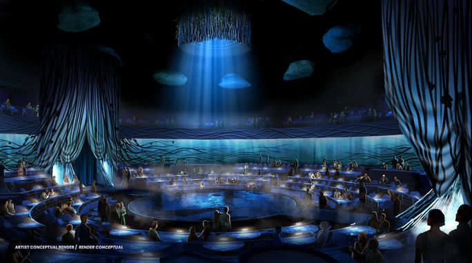 In LUDÕ, the viewer is immersed in a fantastic world where water becomes the narrative force In LUDÕ, the viewer is immersed in a fantastic world where water becomes the narrative force