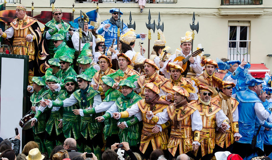 'Sunday of Choirs' the Carnival of Cadiz